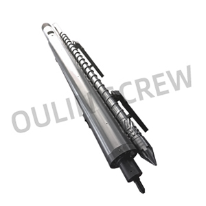 115mm injection screw and barrel for recycled PP